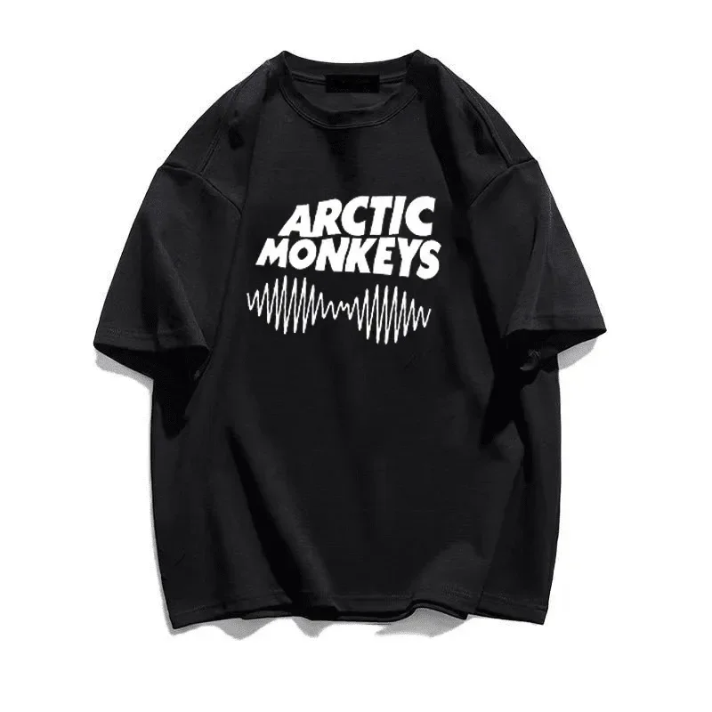 Arctic Monkeys Creativity Printed T Shirt Women Male Manga Casual Y2k White T Shirt O-neck Cotton T Shirt Fashion Street Clothes