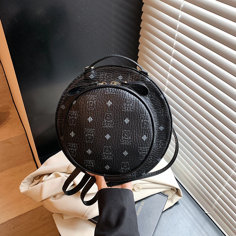 

Fashionable Casual Elegant Diaper Bag Large Capacity Luxury Leather Crossbody Handbag For Women Minimalist Retro Tote