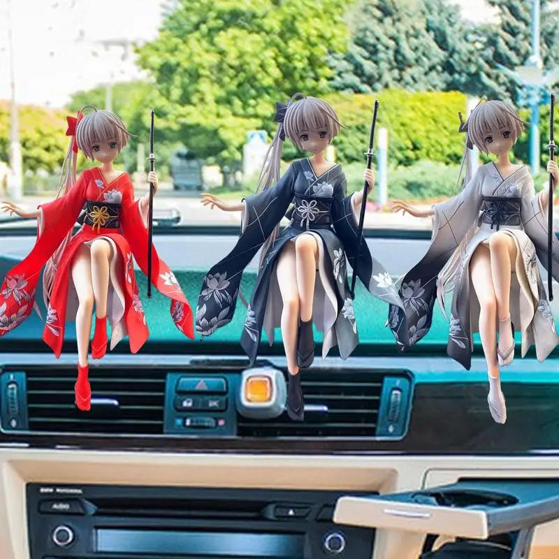 Adorable Anime Character Model Yosuga No Sora Anime Figure Car Ornaments Anime Collection Doll Car Dashboard Decorations