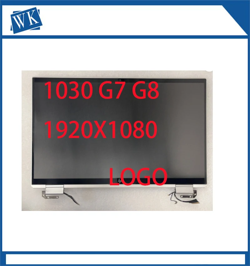 

(A shell 98 new)For HP Elite Book x360 1030 G7 G8 FHD LED Touch Screen Assembly Hinge Up
