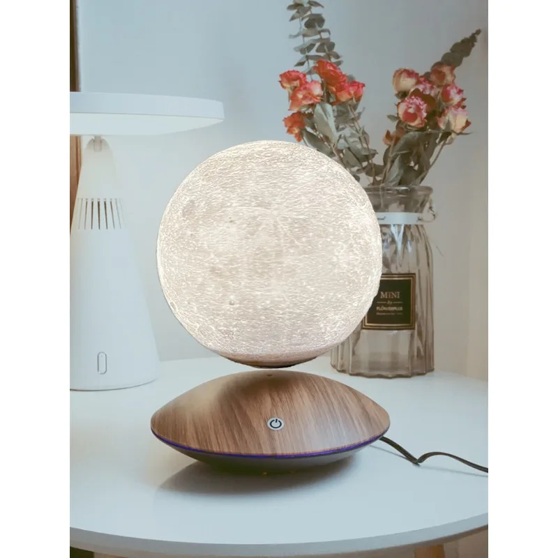 Maglev Gift High-end Creative Romantic Atmosphere Glowing Moon Girlfriend Wife Valentine's Day Birthday Gift