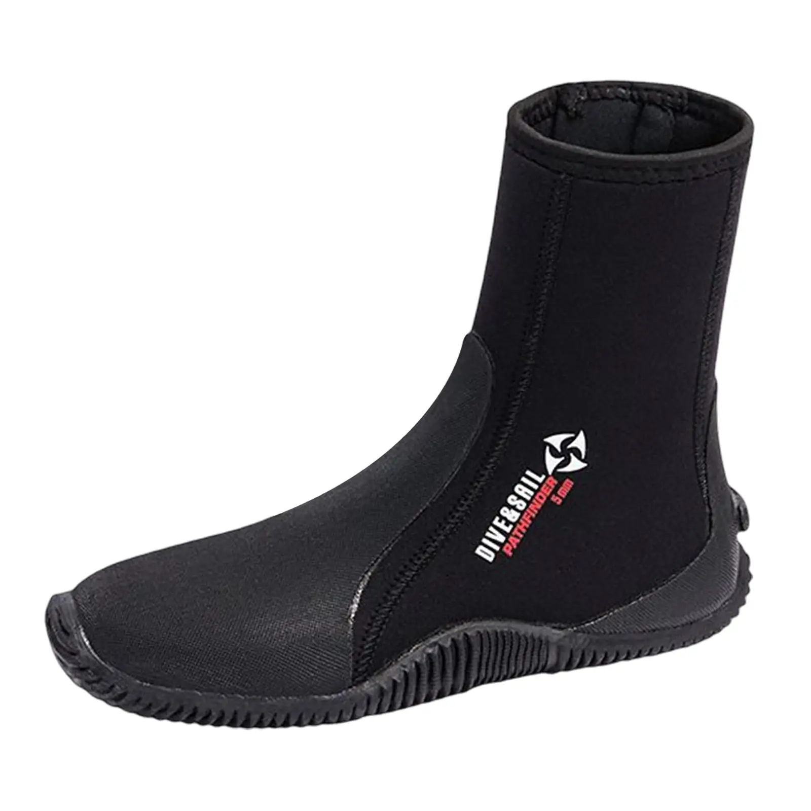 Profissional 5mm neoprene botas de mergulho adultos térmico inverno wetsuits botas praia sapatos de água para unterwater esportes mergulho