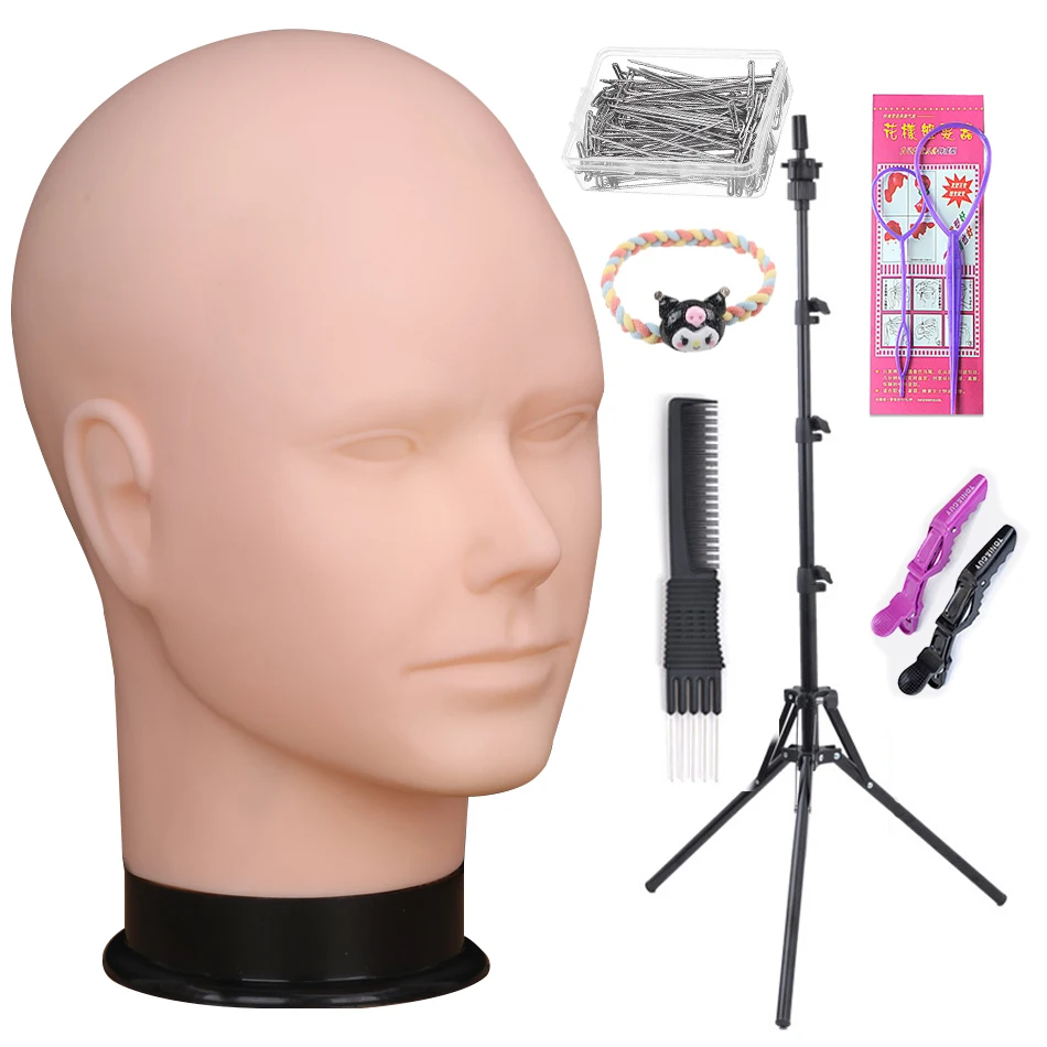 Adjustable Mannequin Head Wig Stand