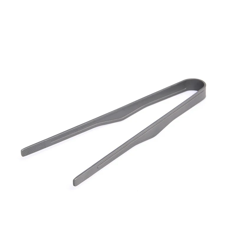 Camping Titanium Tea Cup Clip Outdoor Ultralight Steak Lid Barbecue Antiscalding Tea Tweezer Zastawa stołowa Szczypce do tostów