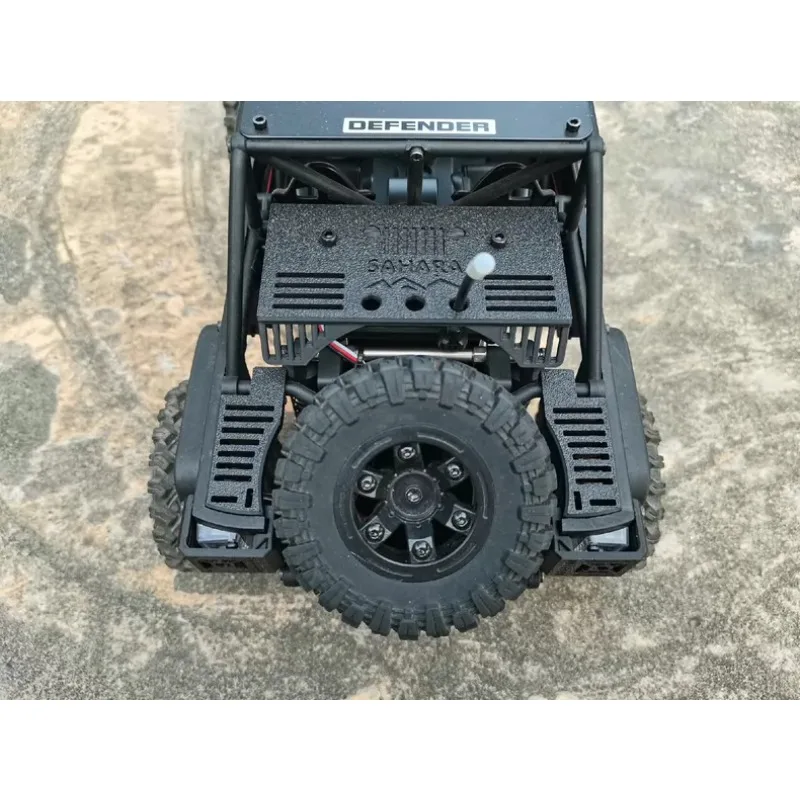 

Original Body Rear Compartment Decorative Cover Set,Light Cover Receiver Box Cover 3D Printed Parts for 1/12 MJX H12Y RC Crawler