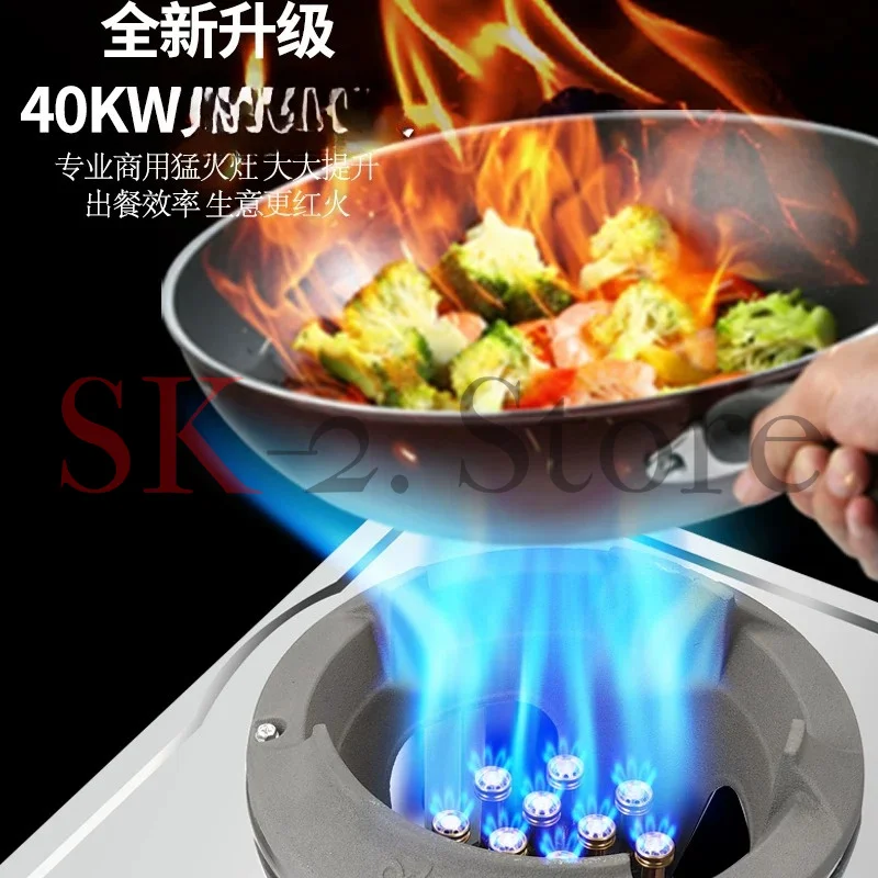 Fiery stove commercial fast energy saving liquefied gas single stove natural gas gas fiery stove with extinguishing guarantee