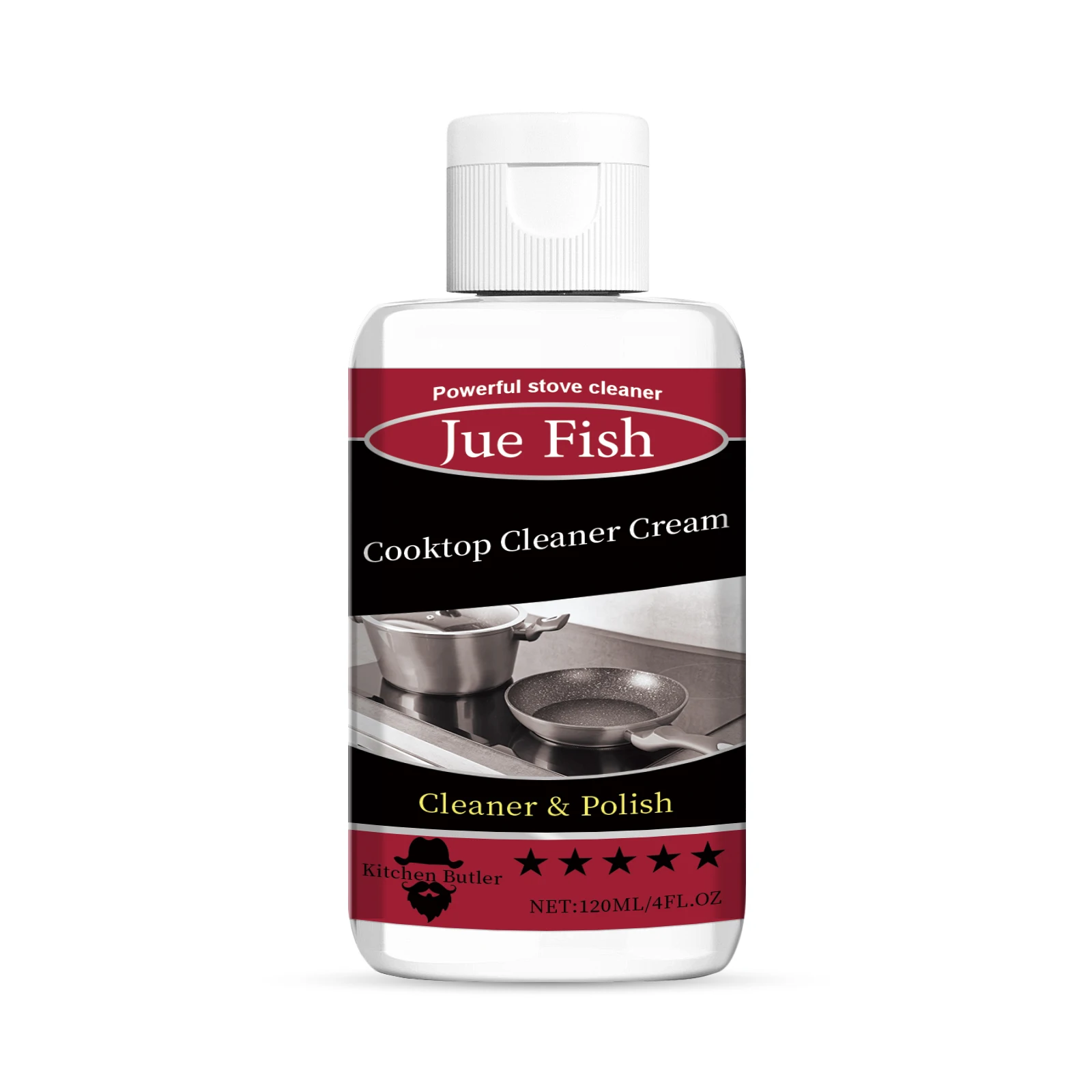 

JueFish Cooktop Cleaner Cream Wash The Kitchen Stove Basin To Remove Oil Stains And Dirt To Remove Black Dirt At The