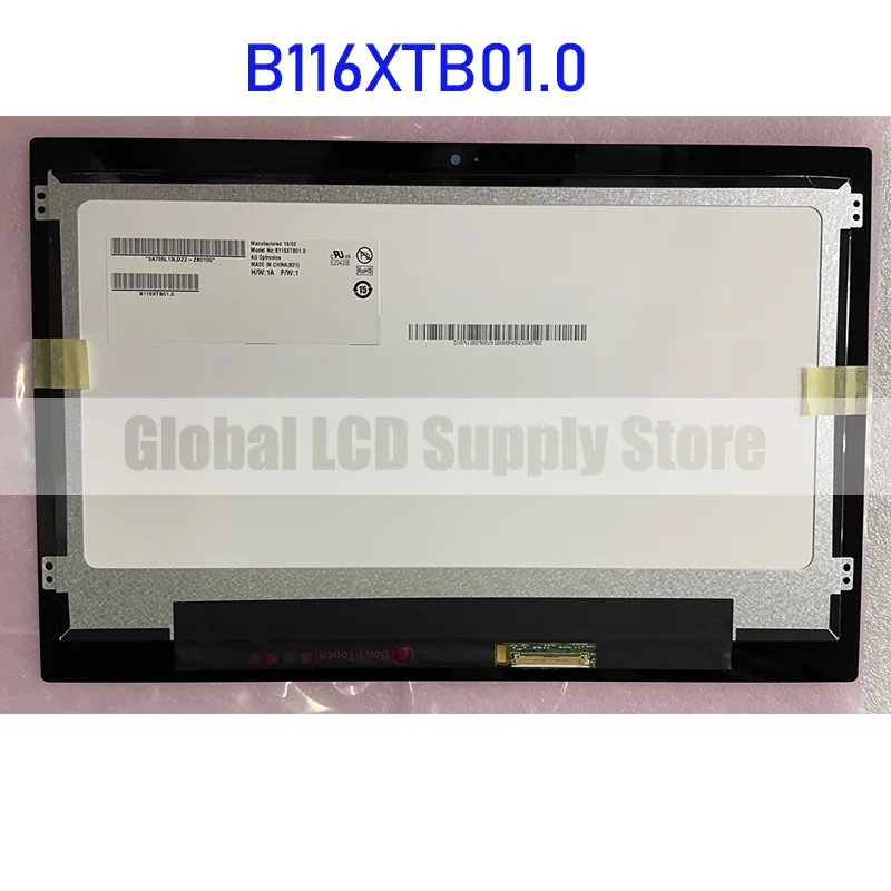 LCD Display Screen Panel para Audi, B116XTB01.0, 11.6 ", original, novo, 100% testado, transporte rápido