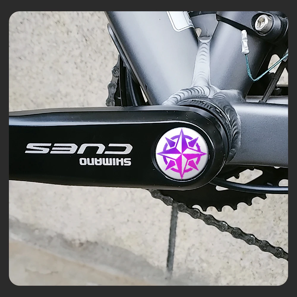 KRSEC Aluminiumlegierung Kurbel-Staubschutz - Rechte Seite Stecker für MTB & Rennrad Hohlgebohrte Integrierte Kurbelgarnitur – Detail 10