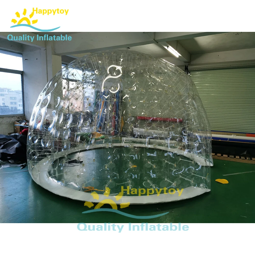 Inflatable Clear Igloo Dome Tent Inflatable Transparent Bubble Tent With Door