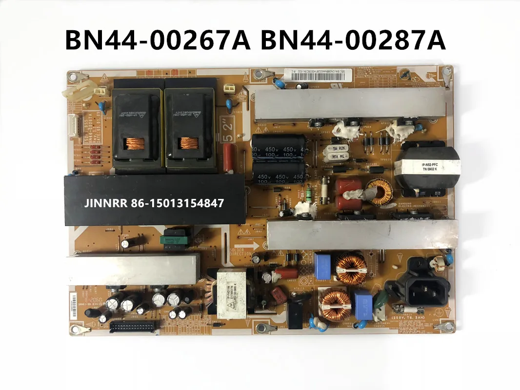 

Original LA52B620R3F la52b750u1f LCD TV power board i52f1/2_ 9SS BN44-00267A BN44-00287A 100% easy to use after testing