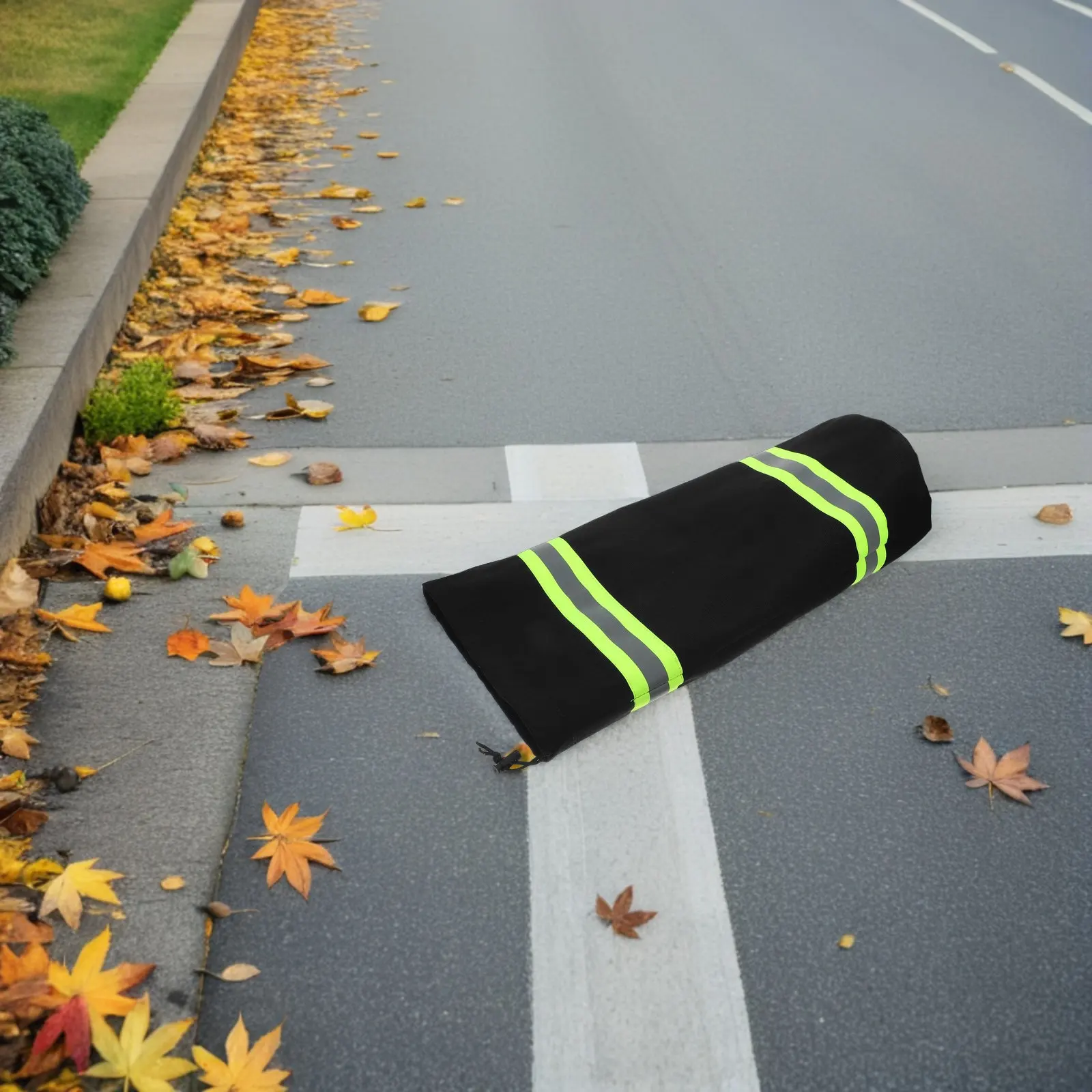 Heavy-Duty Flame-Resistant Reflective Air Breathing Tank Cover for 6.8L Cylinders Firefighter Rescue Safety Gear High-Visibility