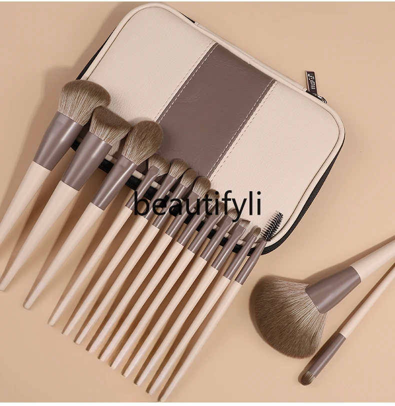 

Professional Makeup Brush Set Super Soft Hair Eyeshadow Blush Lipstick Beauty Tool