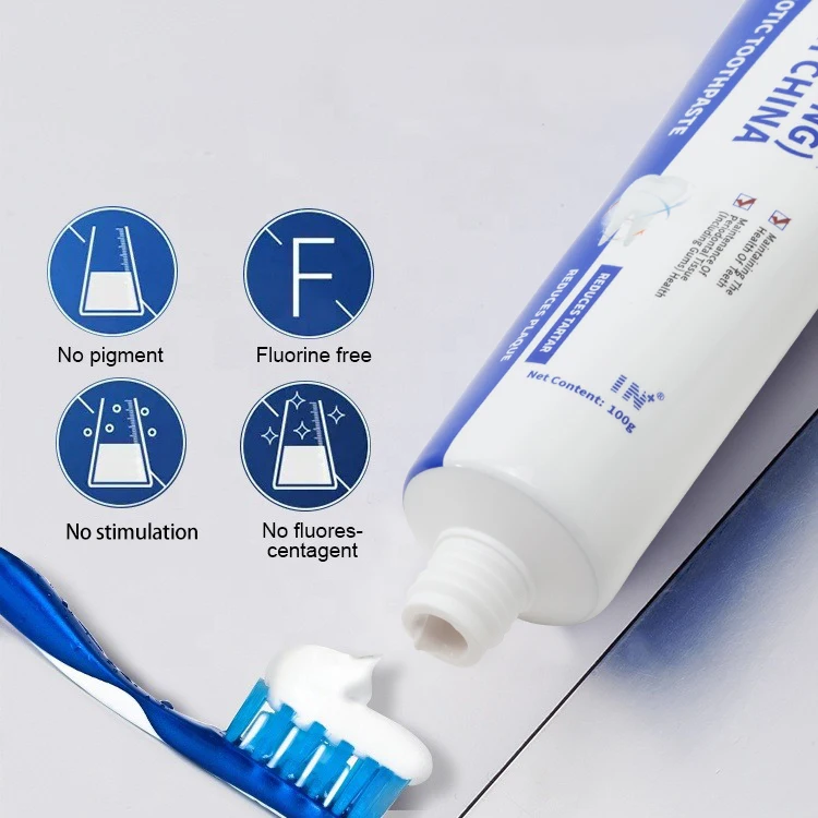 1/2/5 ชิ้น ยาสีฟันโปรไบโอติกสำหรับดูแลช่องปาก ลมหายใจสดชื่น ฟันขาว ขจัดคราบฝังแน่น 100 กรัม