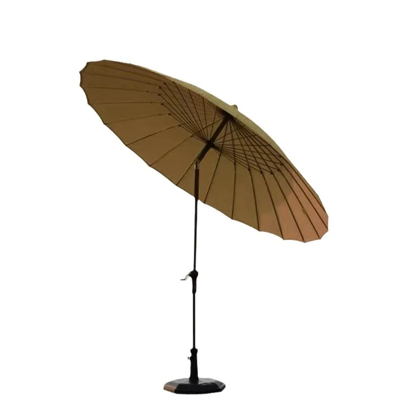 Garden courtyard leisure umbrella, bed and breakfast folding parasol