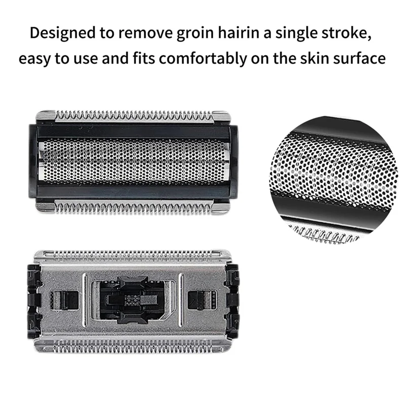 A23F-2 Pack Replacement Foil Blade Replacement Clipper Blades For MANSCAPED The Lawn Mower Electric 5.0 Ultra Hair Trimmer