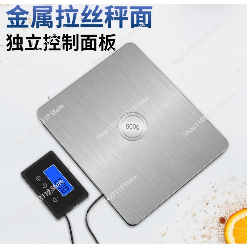 Precision electronic table scale 180kg portable stainless steel industrial scale express weighing cargo scale