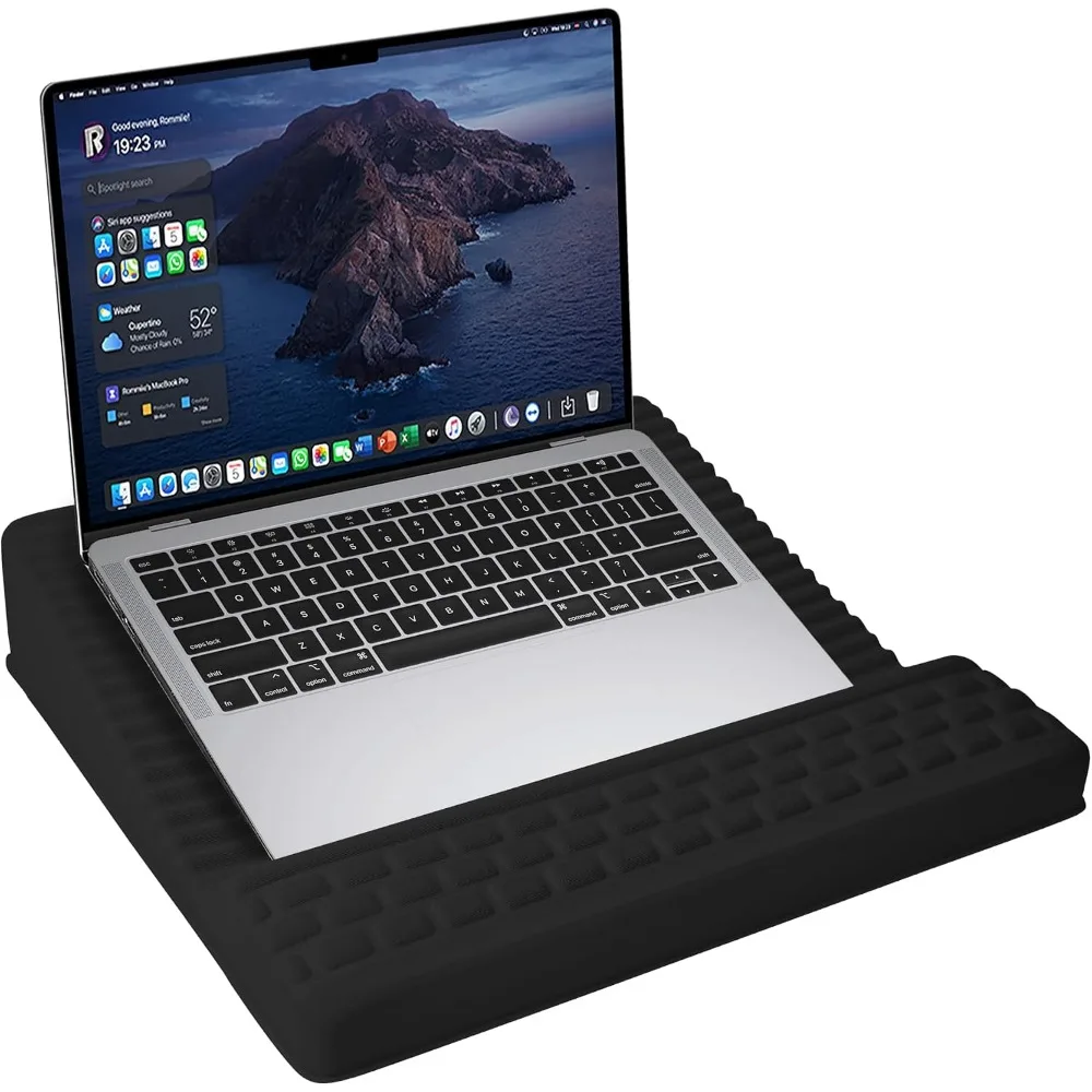 Portable Reversible Lap Desk with Cooling Grip