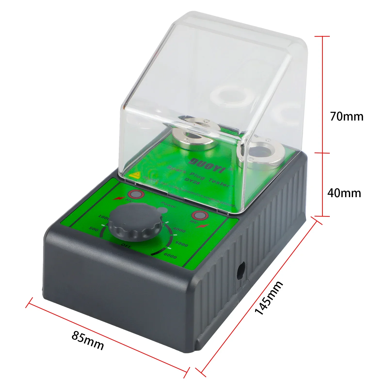 DY28 Car Spark Plug Tester Ignition Tools 110V-220V Double Hole Wiring Lgnition Spark Plug Analyzer