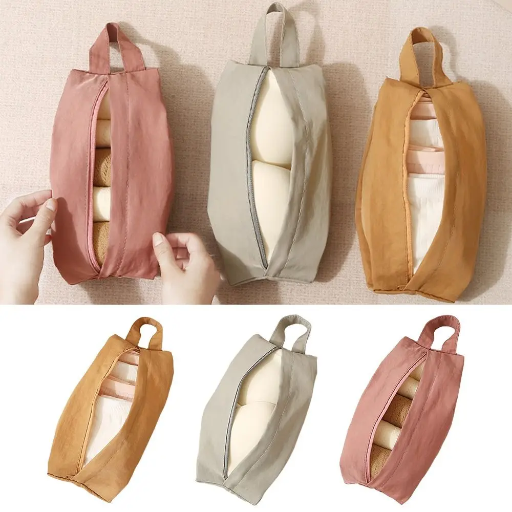

Multicolor Travel Underwear Bag Multi Purpose with Zipper Luggage Organizer Bag Grocery Bag Washed Cloth Storage Bag