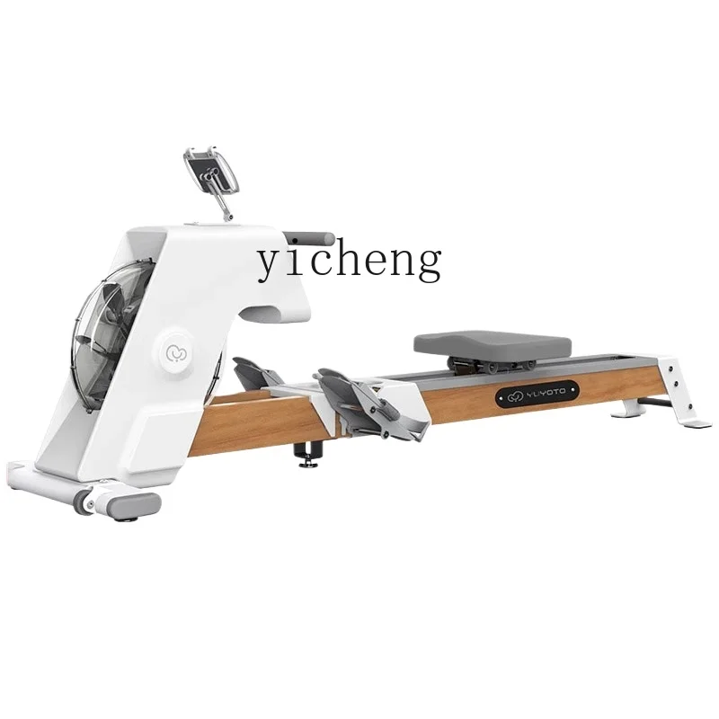 Tqh Rowing Machine Home Training Fat Burning Exercise Mute Weight Loss Small Fitness Equipment Foldable