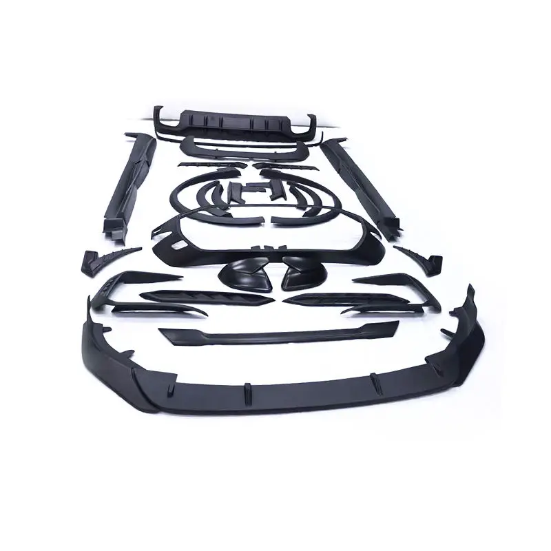 Classic Car Restomod Body KitsDry Carbon Fiber RSQ8 ABT Body Kit For RSQ8 Upgrade ABT Style Auto Parts Front Lip Wheel Eyebrow