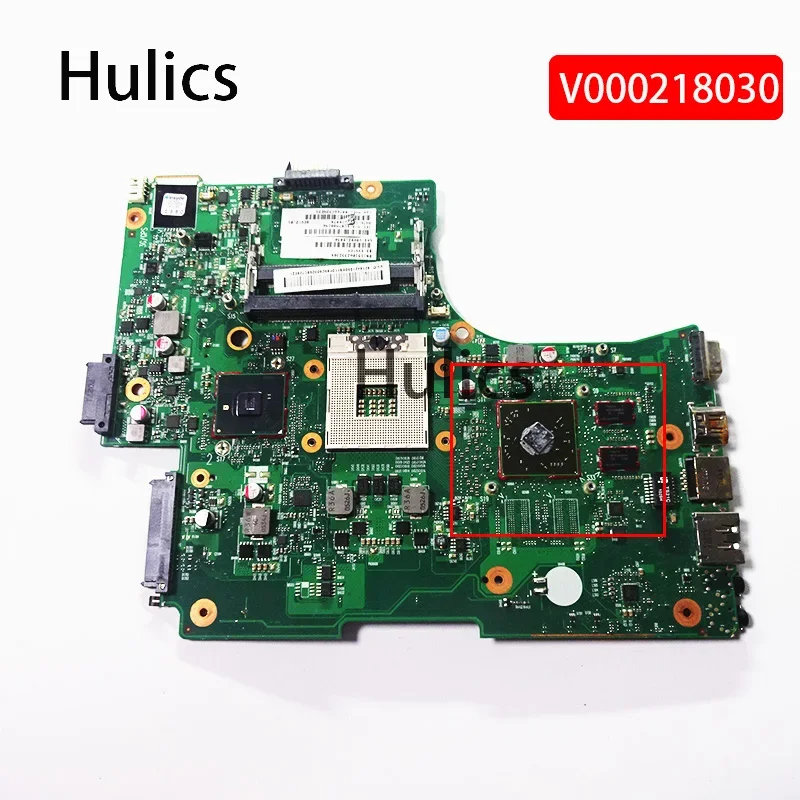 Hulics Used V000218030 6050A2332301-MB-A02 For Toshiba Satellite L650 L655 Laptop Motherboard HM55 Main Board