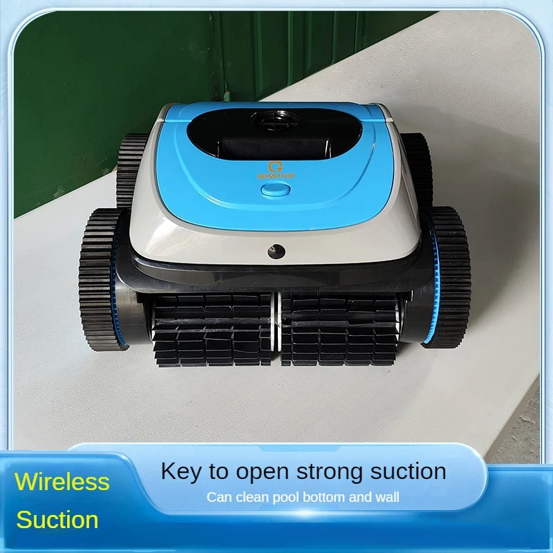 مكنسة كهربائية أوتوماتيكية لاسلكية لحمام السباحة، روبوت تنظيف تحت الماء، تنظيف سفلي لحمام السباحة، مكنسة كهربائية قابلة لإعادة الشحن