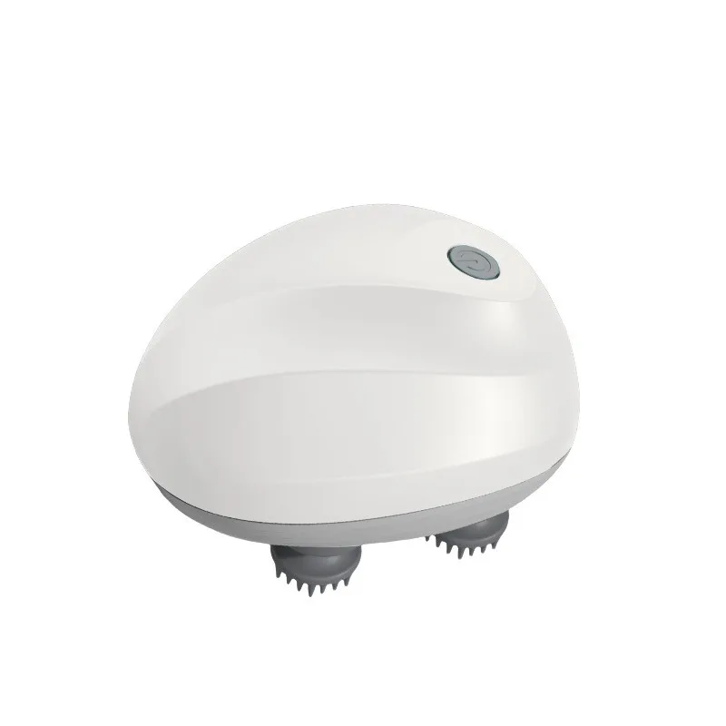 Smart Mini Octopus Scalp Massager, Rechargeable Multifunctional Head Massage Device with Kneading & Vibration