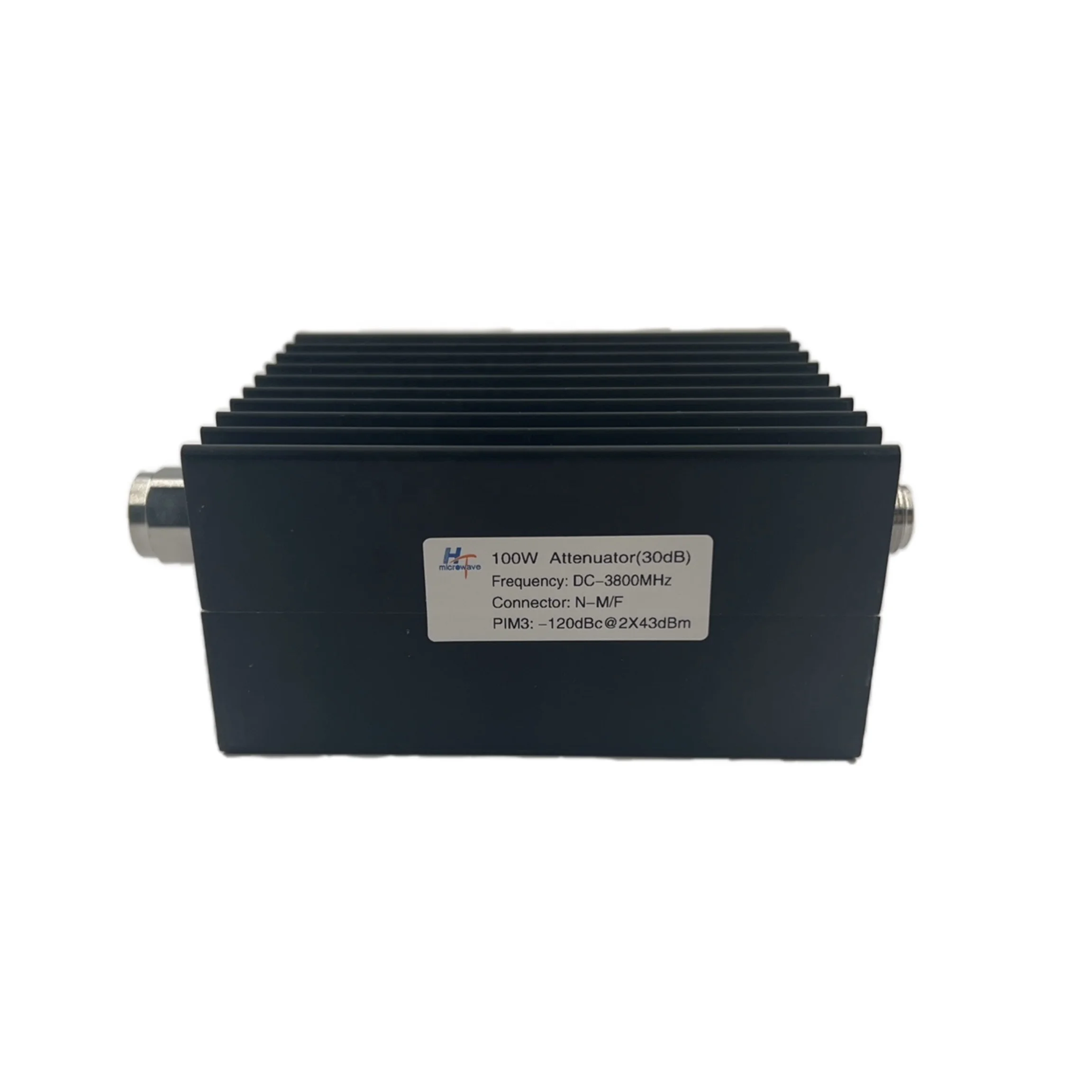 RF Coaxial  Attenuator DC~3GHz 100W  3/6/10/15/20/30/40dB  N-Male/N-Female  HTMICROWAVE