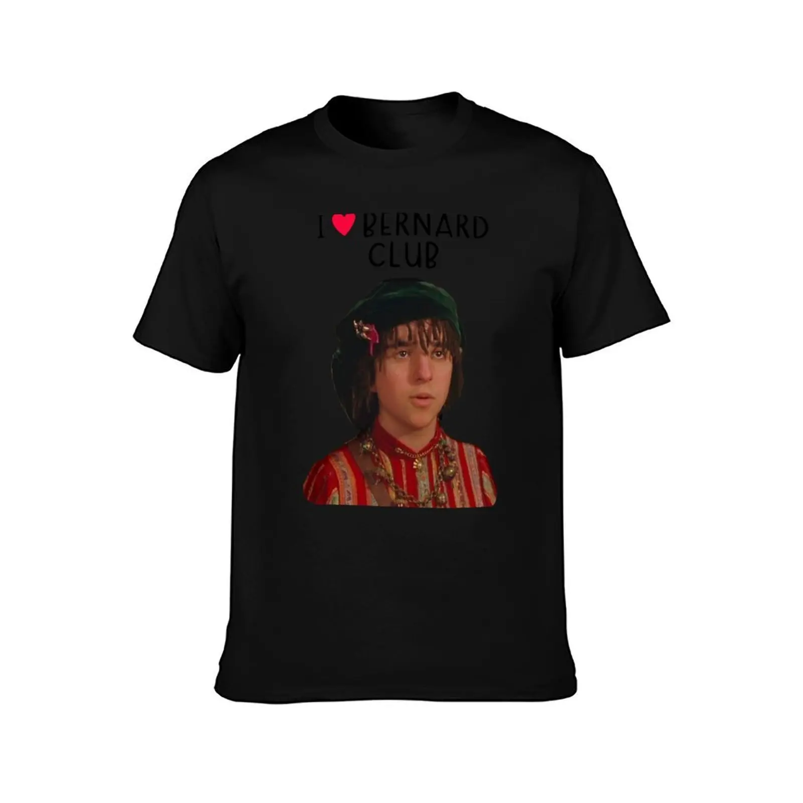 I heart Bernard club Christmas jumper T-Shirt Basic Solid Color Short Sleeve T-Shirt