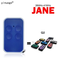 Jane q-ガレージドア用リモコン,4ボタン,リモコン,26MHz-41MHz,26.995MHz,30.900MHz,30.875MHz,40.685MHz