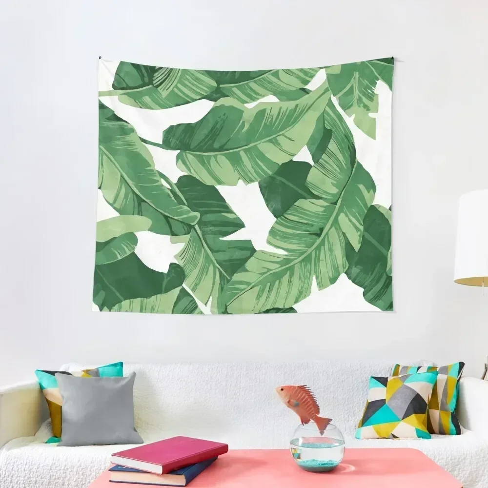 

Tropical banana leaves II Tapestry House Decoration Wall Deco Wall Decor Hanging Tapestry