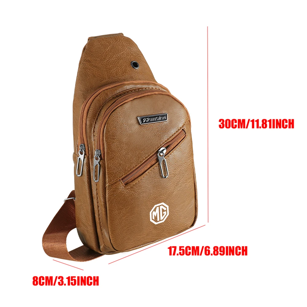 Bolsa de ombro único para viagem, durável, à prova d'água, para garagens morris mg mg3 mg5 mg6 mg7 zs gt ezs ehs phev rx5 zt 3sw saloon hs ev
