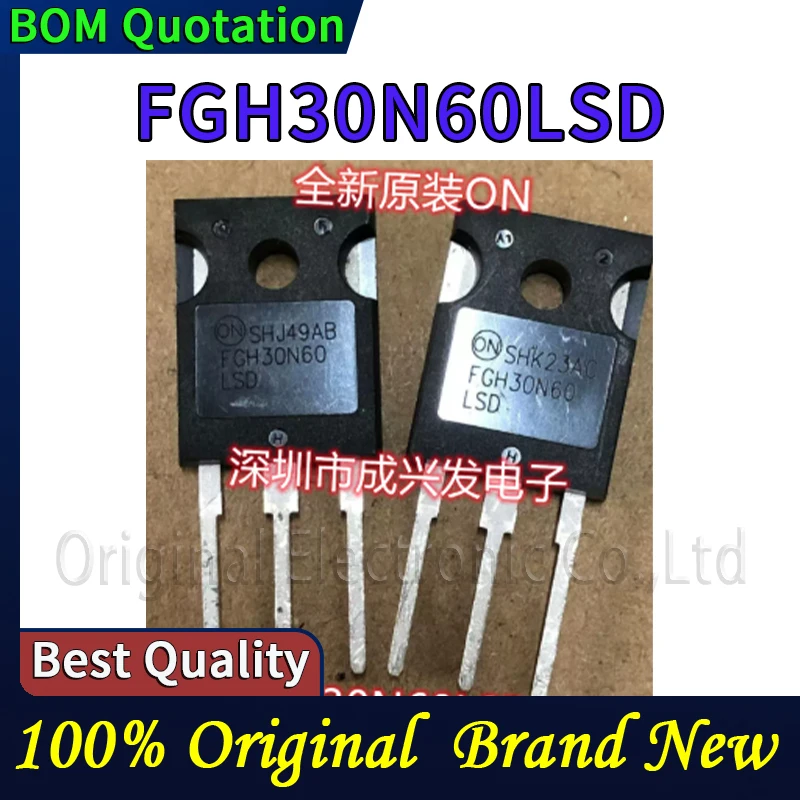 10pcs/lot FGH30N60LSD  Original  In stock High quality