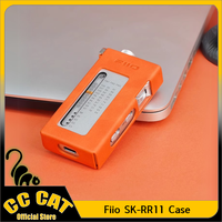 Fiio SK-RR11 Case Original RR11 Radio Special Protective Leather Case Portable Custom With Lanyard+ Hand Lanyard Protective Case