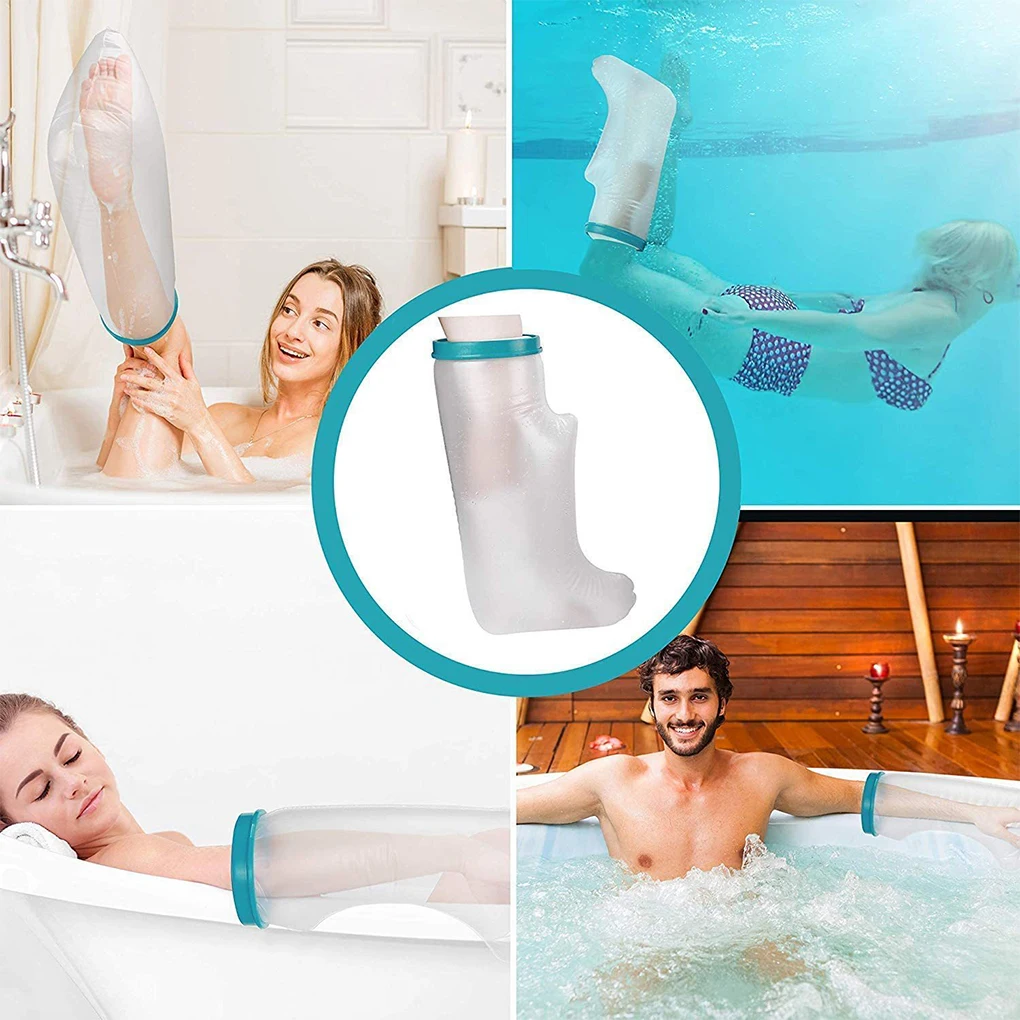 

Waterproof Shower Cast Cover Fingertip Wounds Bandage Protector Bathtub