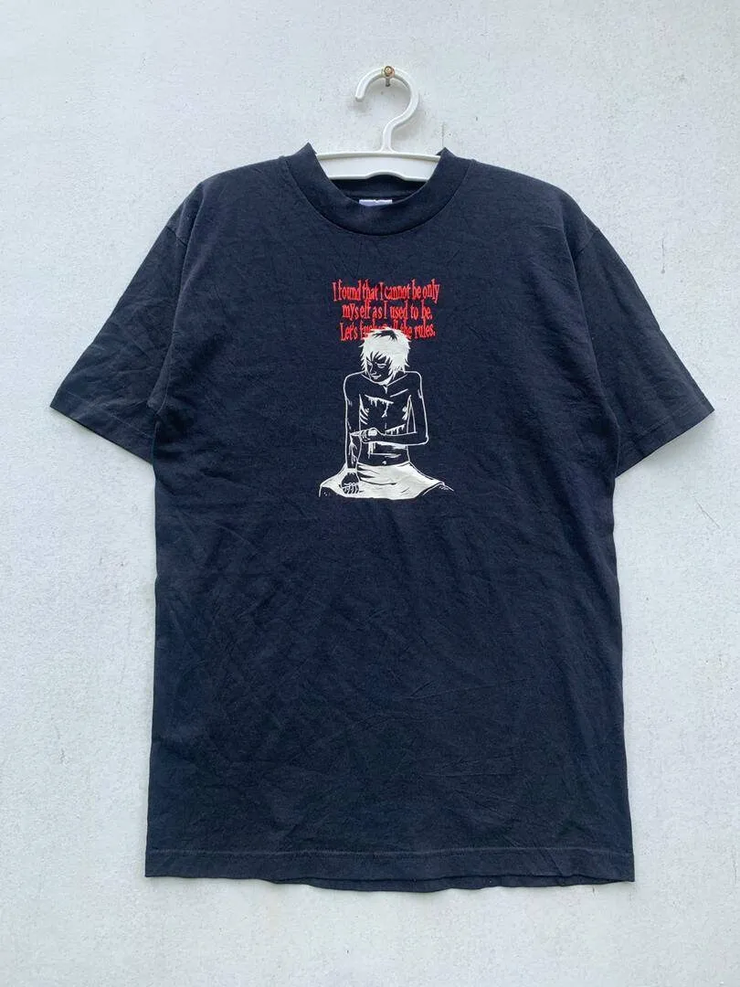 Vintage 90s Kuroyume Cockscrew Japanese Metal Band Tee Shirt