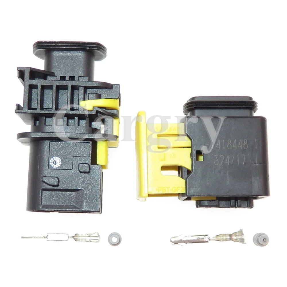 1 Set 3P 1-1418448-1 1-1670730-1 Automobile Male Female Docking Wire Connector Car Starter Electrical Socket Auto Parts