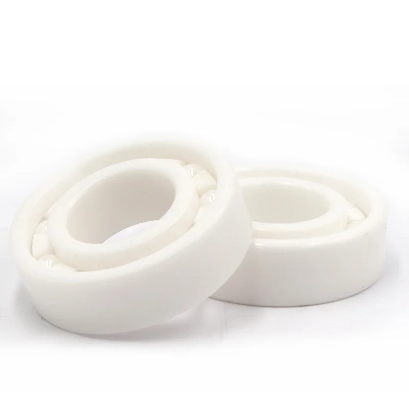 1pcs 608 609 6000 6001 6800 6801 6802 6900 6901 6902 MR117 126 128 74 85 84 63 148 ZrO2  Zirconia Full Ceramic Bearing