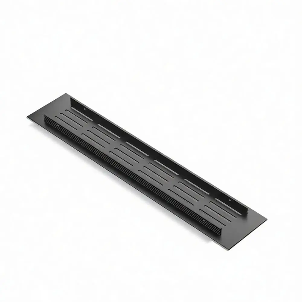 Cabinet Air Ventilation Grille Aluminum Alloy Rectangular Mesh Vent Cover For Wardrobe Shoe Rack Cooling Exhaust Screen