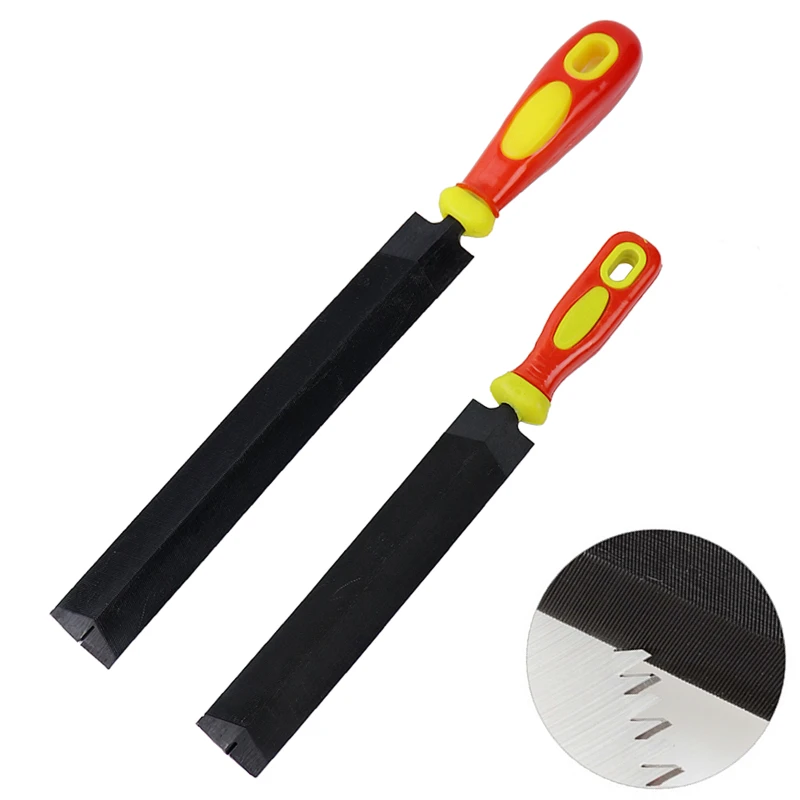 6''/8'' Diamond-Shaped Sickle Sawing Files Fine-tooth Grinding Rasp For Deburring Shaping Grinding Hand Saw Hand Tools