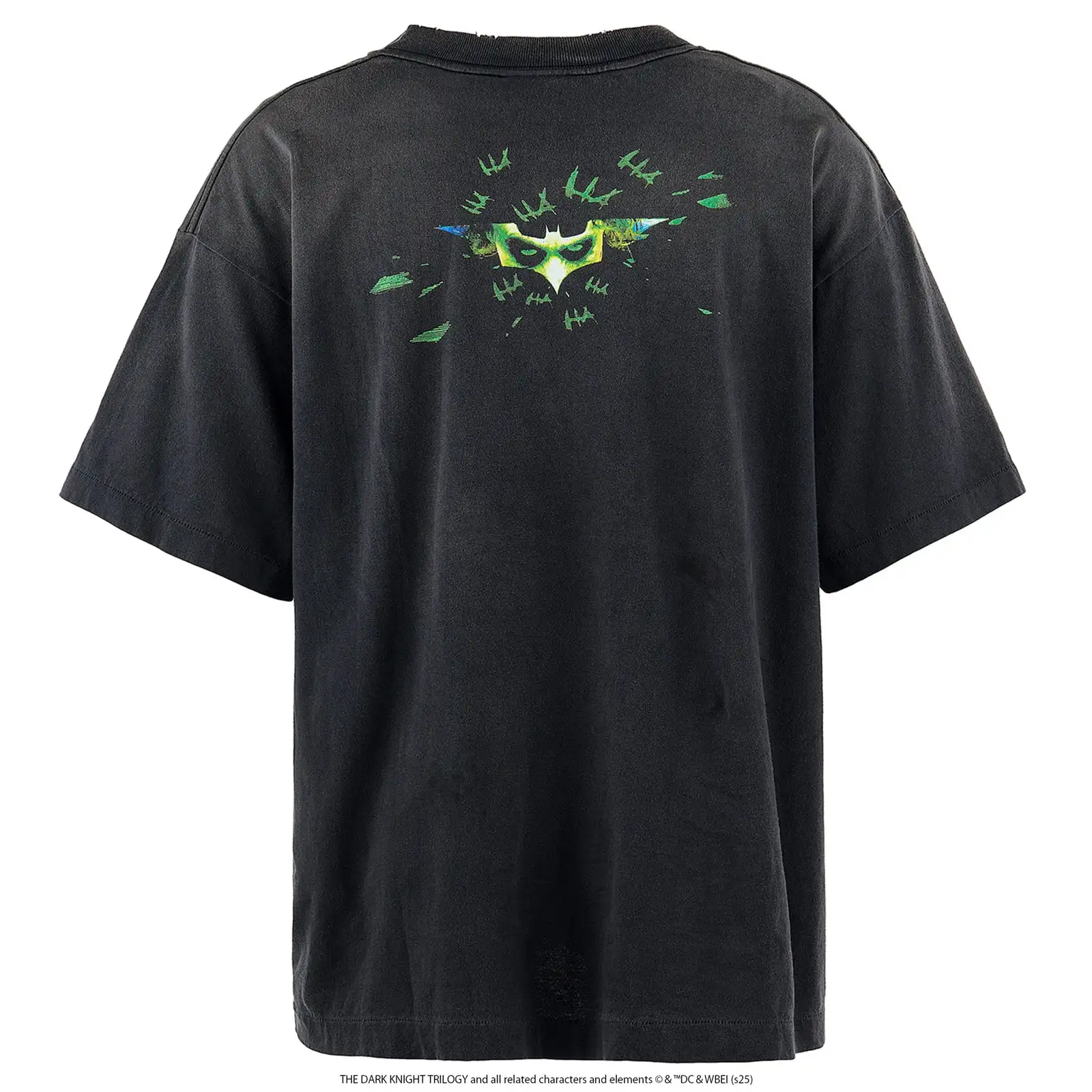 2025ss Saint x Darknight مطبوعة النساء الرجال غسلها تي شيرت تيز الهيب هوب المتضخم الرجال عادية القطن تي شيرت #4