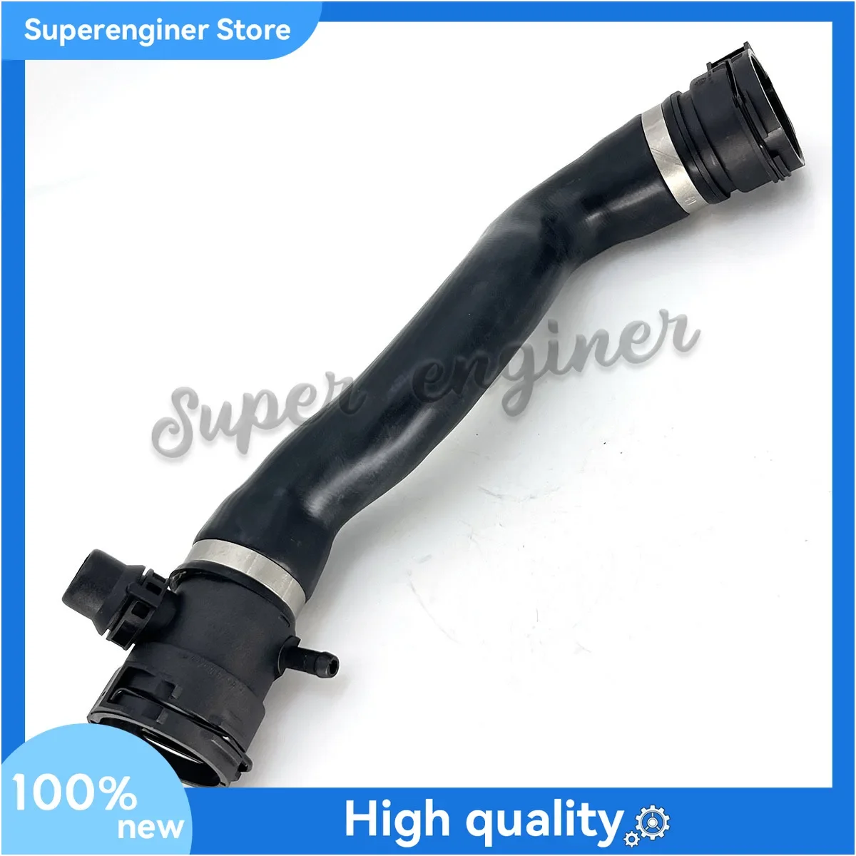 

17127619684 Upper Radiator to Engine Oil Cooler Hose For BMW F10 N20 528i 12-16