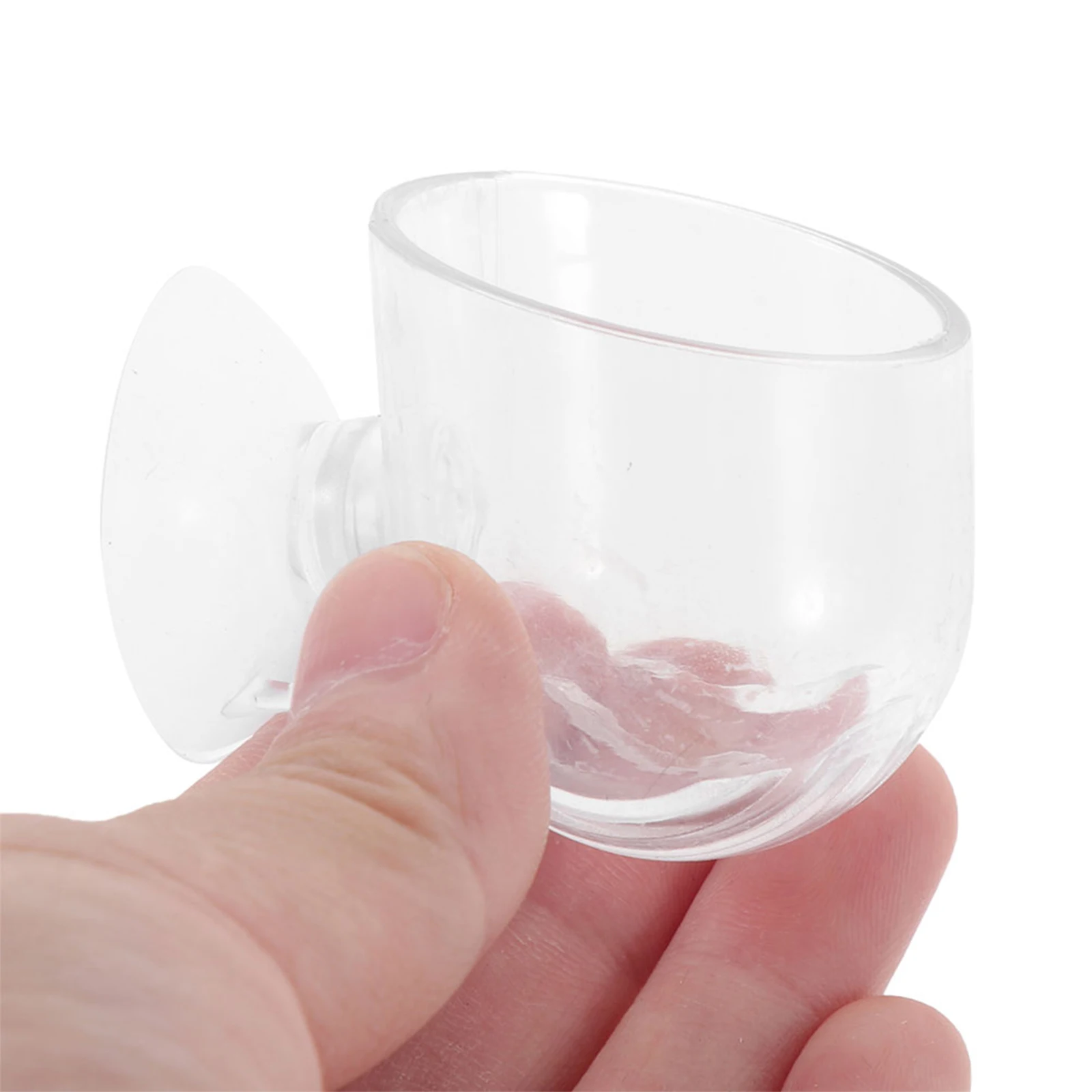 

6Pcs Aquarium Plant Holders Acrylic Fish Tank Planter Feeding Cups Landscape Decoration Aquarium Supplies Fish Feeders