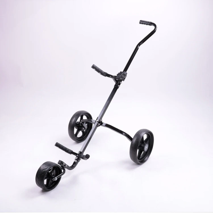 ZAIQU  Golf Push Cart with Brake Multi-function Scoreboard Three-wheel Folding Cart Aluminum Alloy Trolley