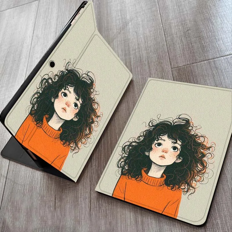 

Cartoon Hat Glasses Case For OPPO Realme Pad Air X 10.36 11 Inch Tablet