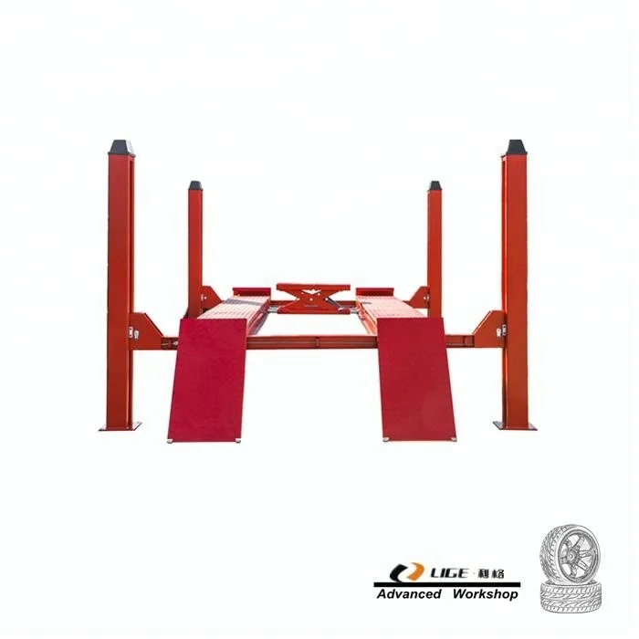 Alignment Car Lifter 4 Post Vehicle Hoist /   4 Post Car Lift  / 4 Post Car Lifts Hydraulic Jack