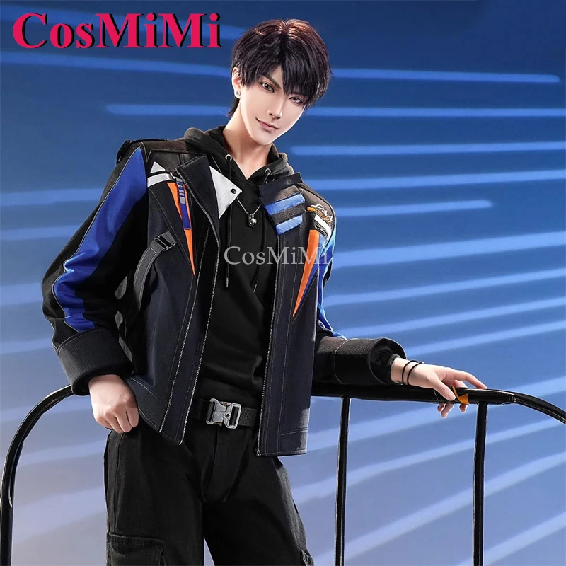 

CosMiMi Game Love And Deepspace Caleb Cosplay Costume Fashion Handsome Deep Space Pilot Uniforms Carnival Role Play Clothing New