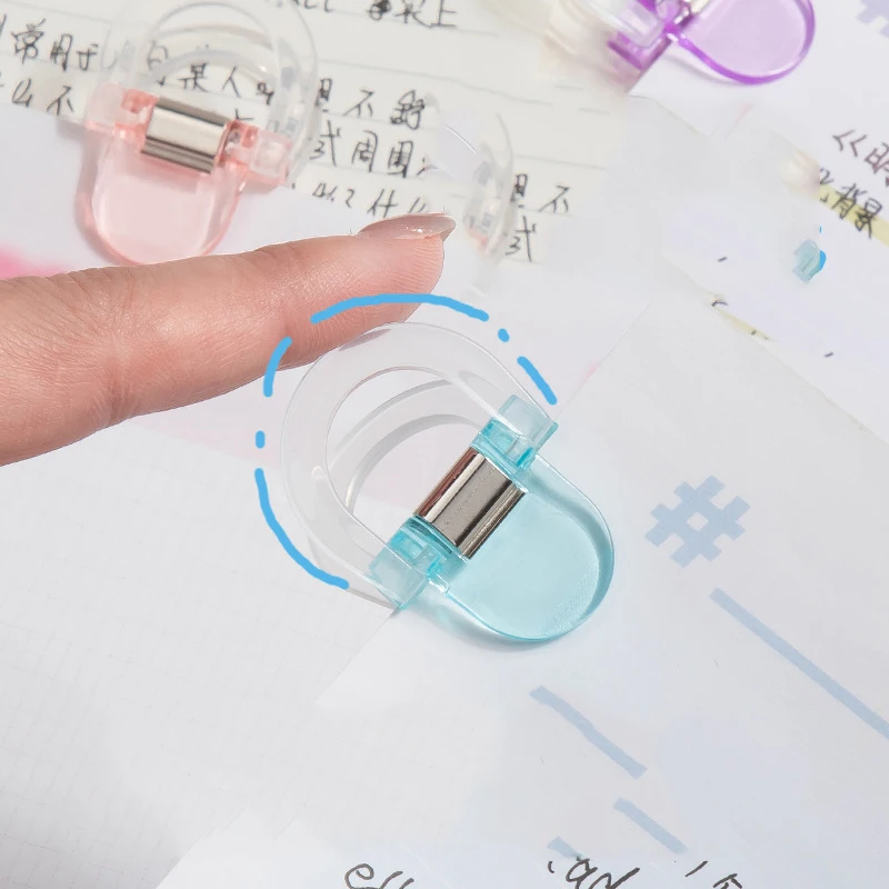 6-pack binders (colorful), storage clips, binders, folders, sealing clips, universal clips (6 different colors in a pack)